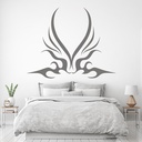 Tribal Flame Decorative Headboard Wall Sticker