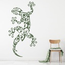 Tribal Lizard Reptile Animals Wall Sticker