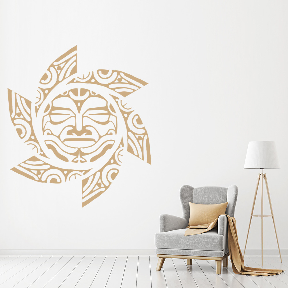 Tribal Sun Wall Sticker
