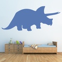Triceratops Prehistoric Dinosaur Wall Sticker - Mod9