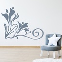 Tulip Flower Corner Wall Sticker
