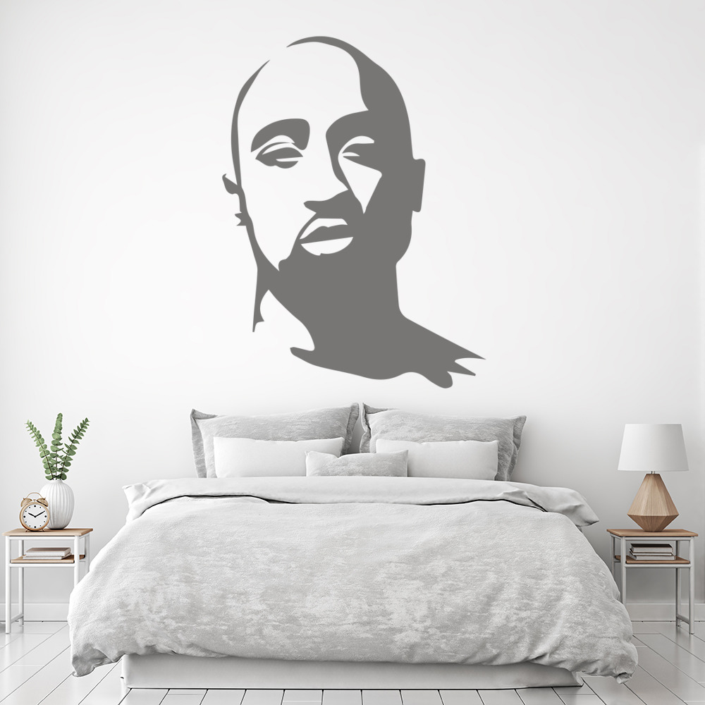 Tupac Shakur Rap Music Wall Sticker