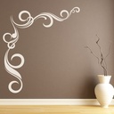 Twisted Vines Corner Wall Sticker