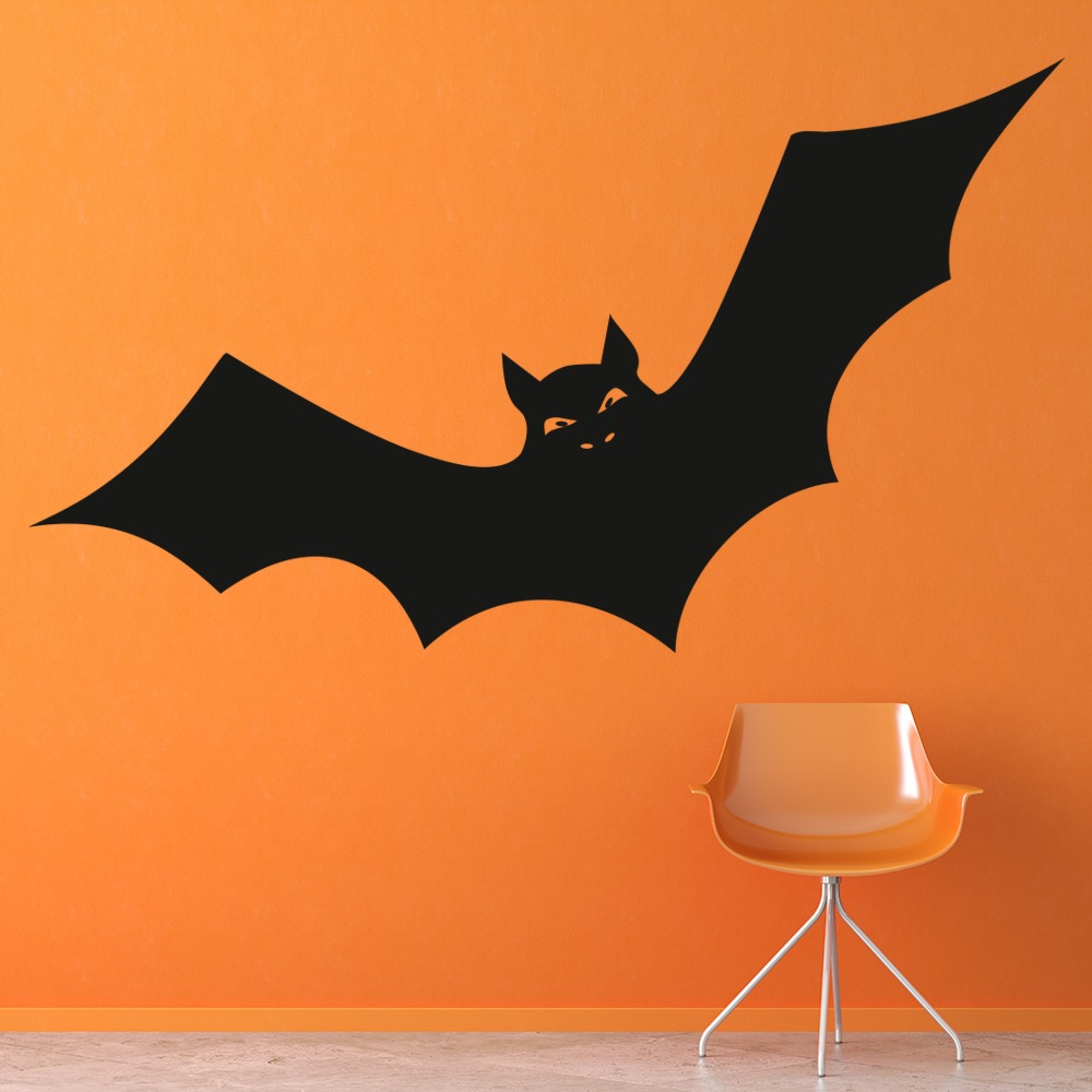 Vampire Bat Halloween Wall Sticker - Mod1