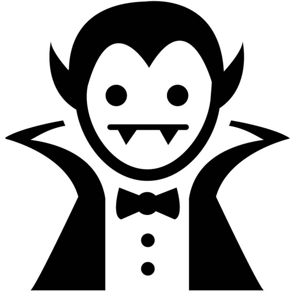 Vampire Halloween Wall Sticker