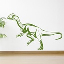 Velociraptor Jurassic Dinosaur Wall Sticker - Mod7