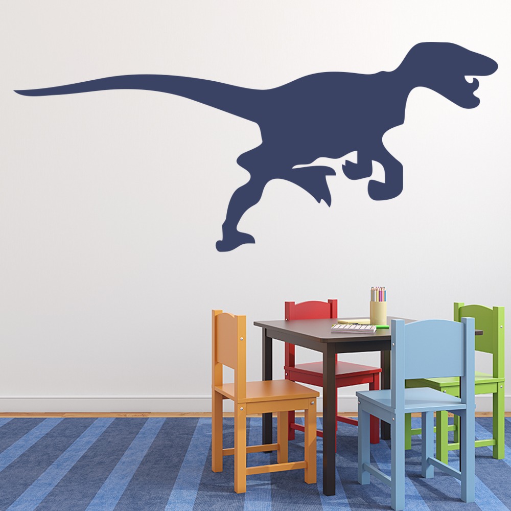 Velociraptor Jurassic Dinosaur Wall Sticker - Mod6