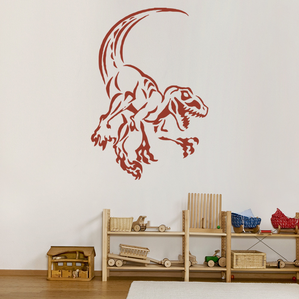 Velociraptor Prehistoric Dinosaur Wall Sticker