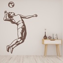 Volleyball Player Beach Volleyball Wall Sticker