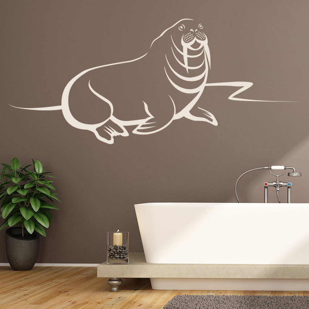 Walrus Sea Animals Wall Sticker