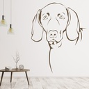 Weimaraner Pets Dogs Wall Sticker
