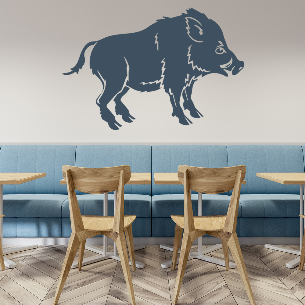 Wild Boar Pig Farm Animals Wall Sticker