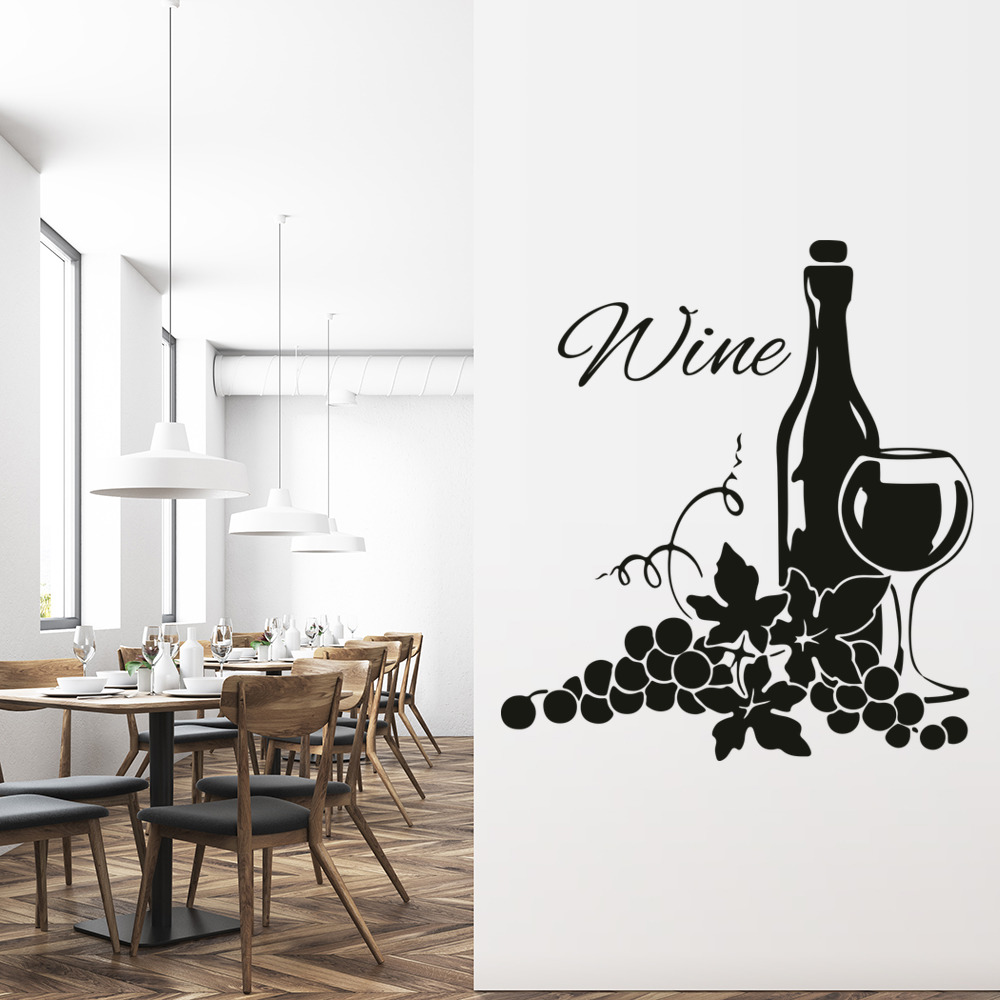 Wine Kitchen Wall Sticker