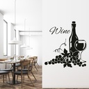 Wine Kitchen Wall Sticker