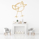 Winter Robin Christmas Wall Sticker
