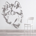 Wolf Woodland Animals Wall Sticker
