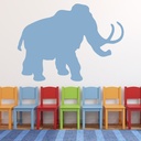 Woolly Mammoth Wall Sticker