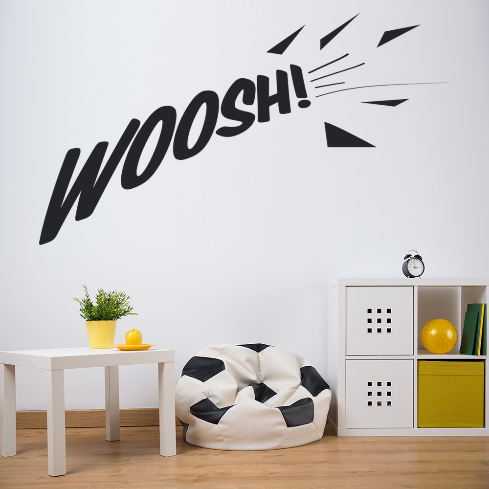 Woosh! Comic Book Wall Sticker