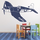 World War 2 Plane Fighter Jet Wall Sticker