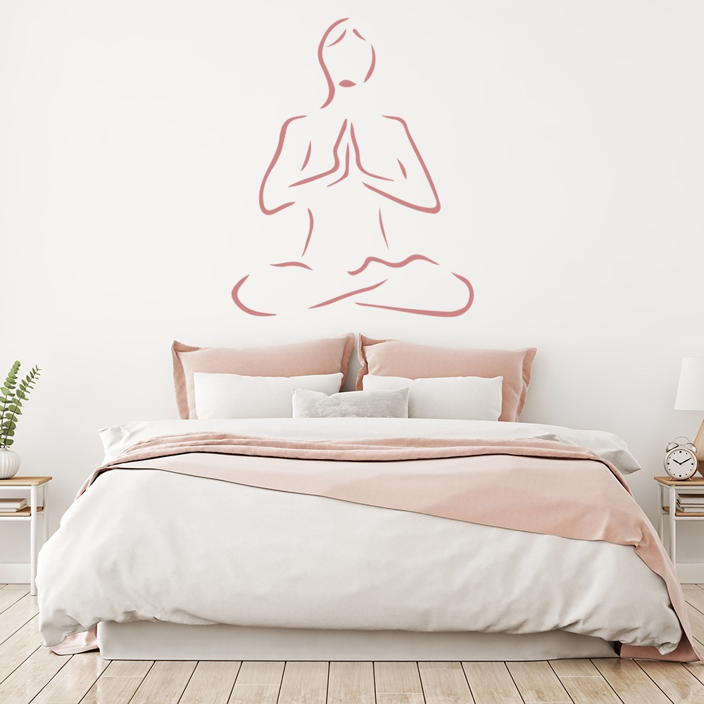 Yoga Pose Wall Sticker