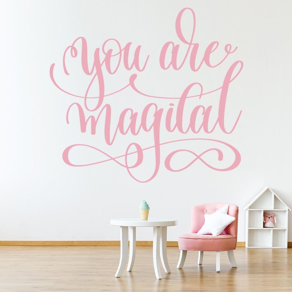 You Are Magical Fairytale Quote Wall Sticker