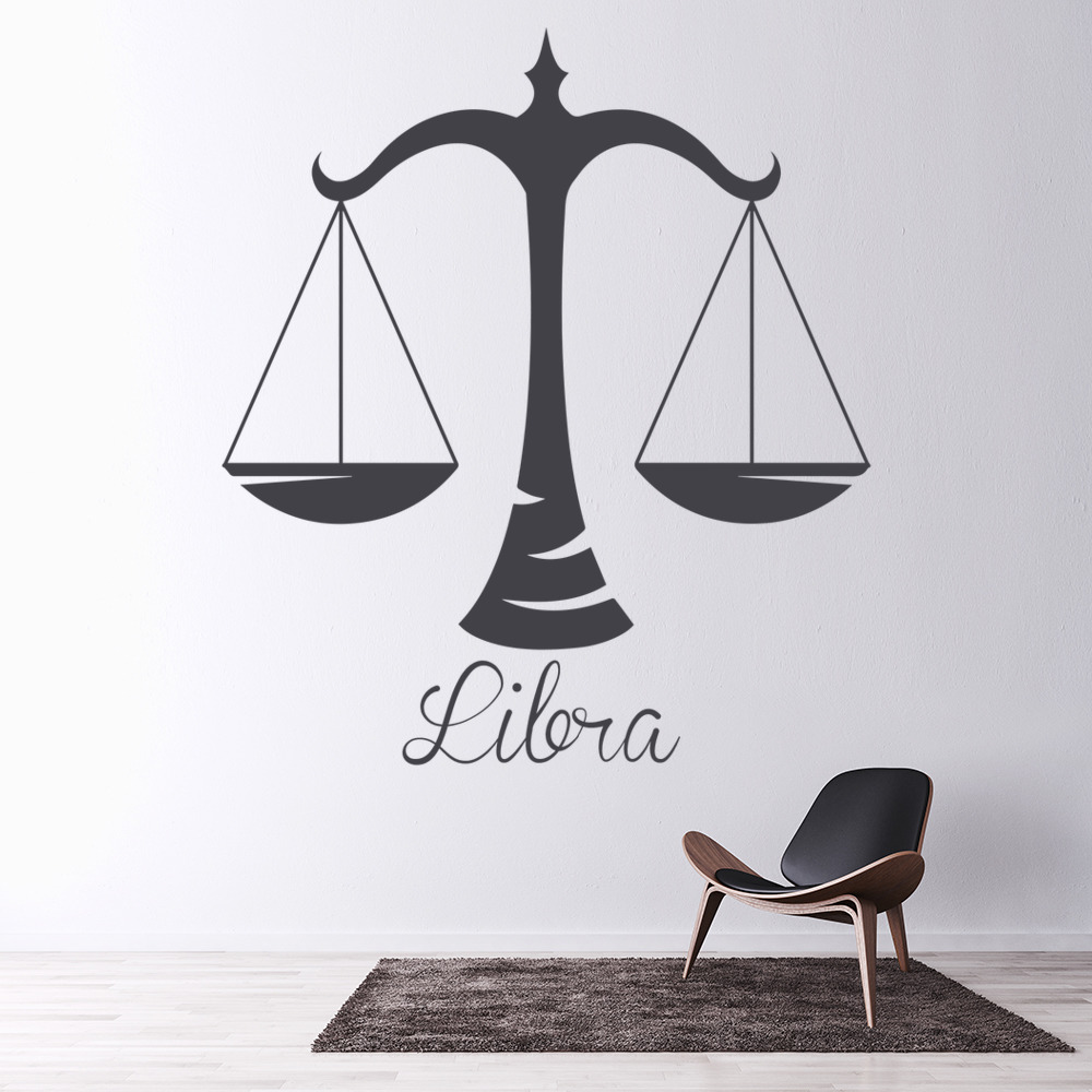 Zodiac Sign Libra Wall Sticker