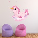 Unicorn Cloud Wall Sticker