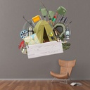 Fishing Equipment Wall Sticker