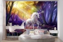 Enchanted Forest Unicorn Wall Mural Wallpaper