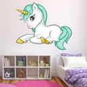 Unicorn Stars Fairytale Fantasy Wall Sticker