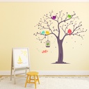 Bird Tree Nursery Wall Sticker