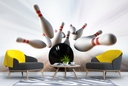 Bowling Strike Wall Mural Wallpaper