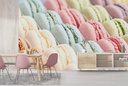 Rainbow Macaroons Wall Mural Wallpaper