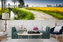 Countryside Road Panoramic Wall Mural Wallpaper
