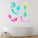 Mermaid Fairytale Wall Sticker Set