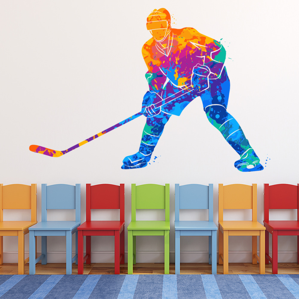 Ice Hockey Winter Sports Wall Sticker