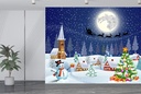 Christmas Holidays Wall Mural Wallpaper