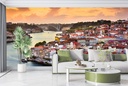 Portugal River Skyline Wall Mural Wallpaper