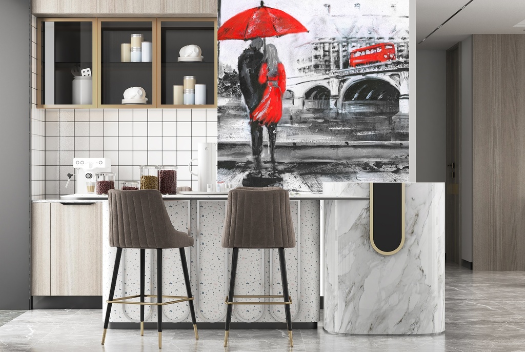 London City Street Art Wall Mural Wallpaper