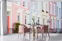Colourful English Street London City Wall Mural Wallpaper