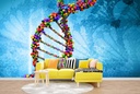 DNA Genes Science Wall Mural Wallpaper
