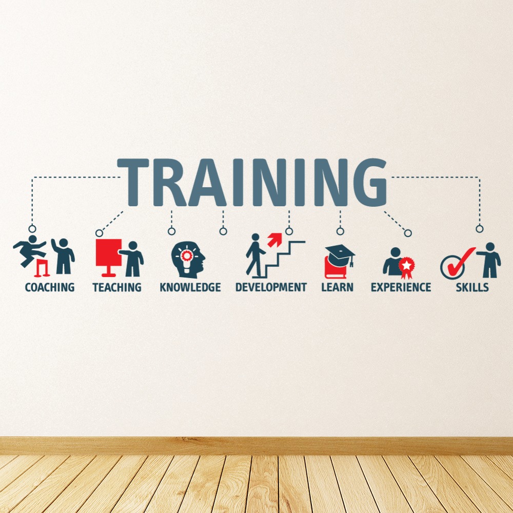 Training Office Plan Wall Sticker