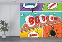 Comic Strip Speech Bubbles Wall Mural Wallpaper