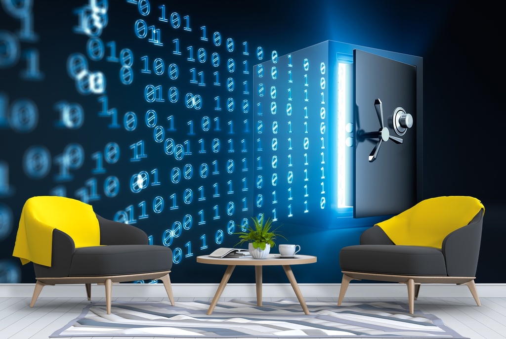 Data Concept Internet Communication Wall Mural Wallpaper