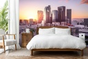 Los Angeles City Sunset Wall Mural Wallpaper