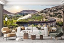 Steam Engine Scotland Landscape Wall Mural Wallpaper