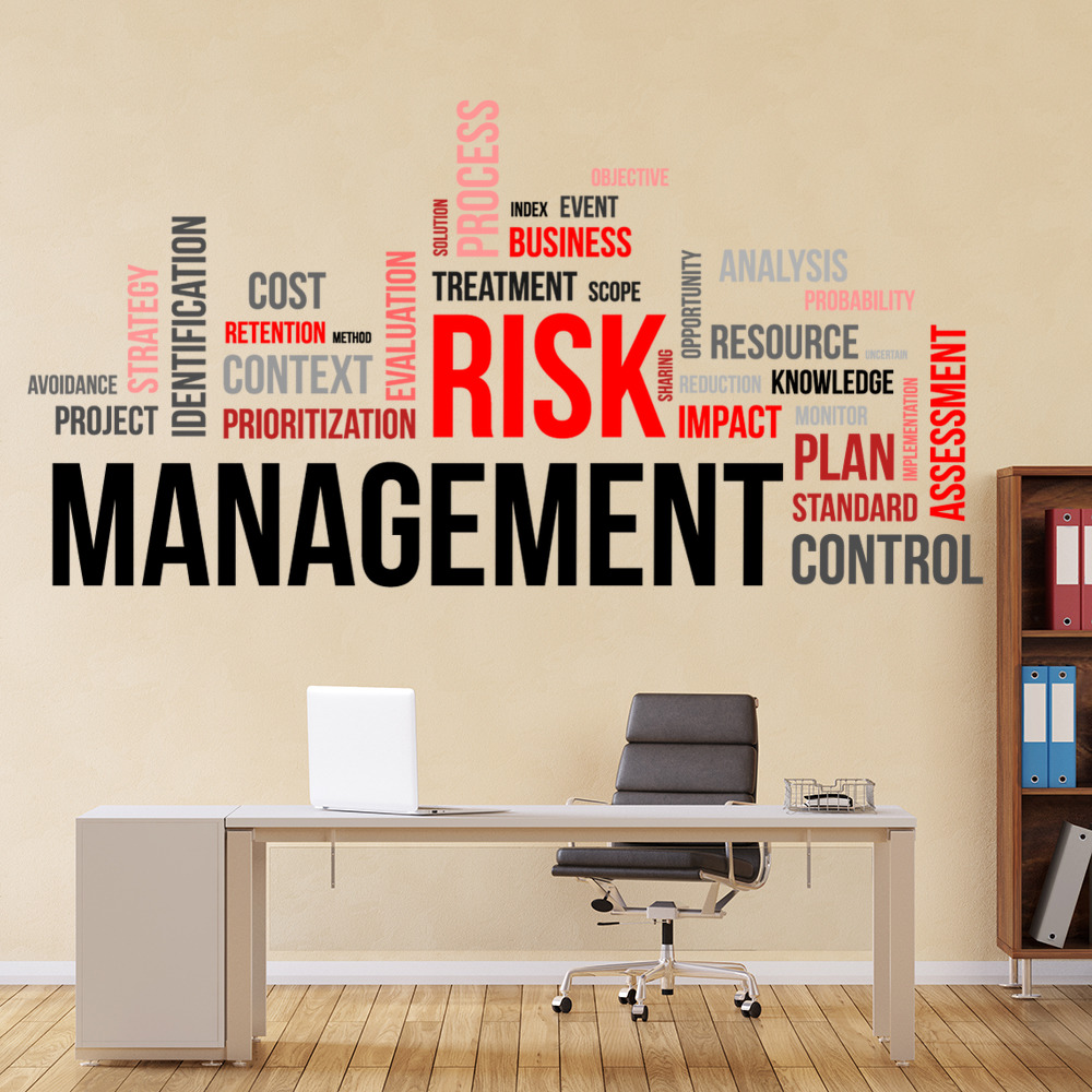 Risk Management Office Wall Sticker