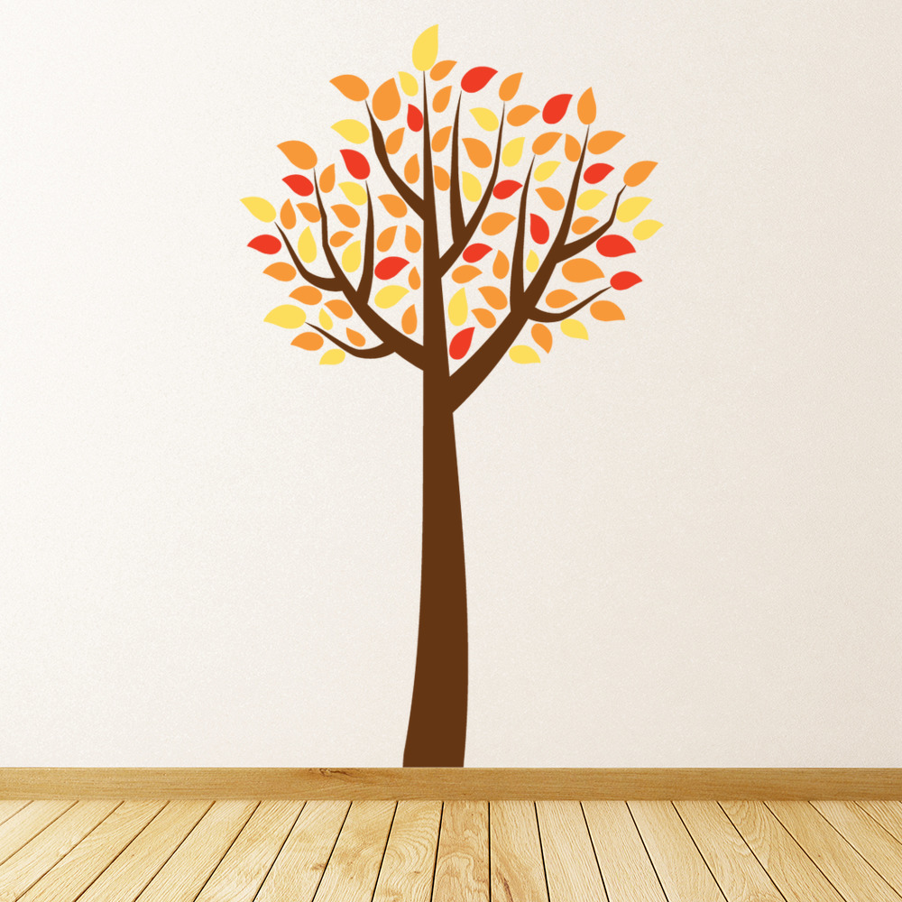 Autumn Tree Kids Nursery Wall Sticker