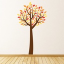 Autumn Tree Kids Nursery Wall Sticker