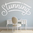 Stunning Inspirational Quote Wall Sticker